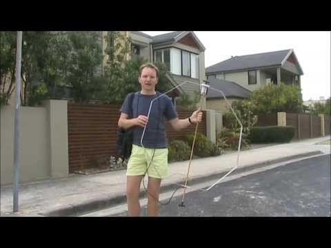 14 MHz QRP pedestrian mobile: Australia to USA long path