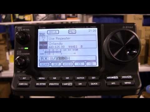 Icom IC-7100 At Orlando Hamfest February 8, 2014