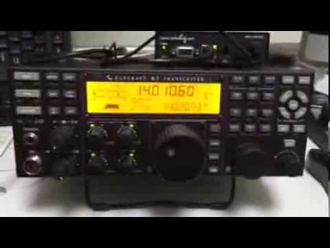 Elecraft K3/0 delay and QSK test with Internet line.