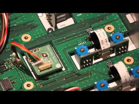 Kenwood TS-990 replacing the Multi/CH encoder at home