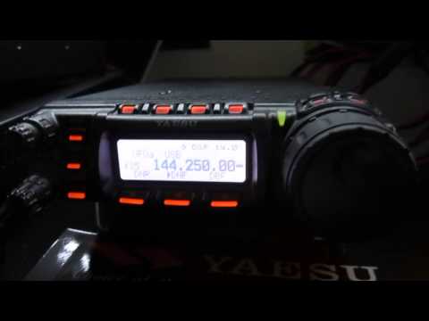 Yaesu FT-857d, Talking On 2m Sideband.