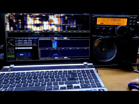 WPX RTTY TEST USING ELECRAFT KX3 AND HDSDR