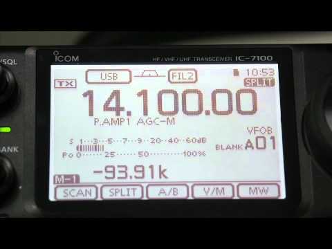 ML&S demonstrate the NEW Icom IC-7100