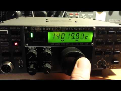 K6XX CW indicator in my Elecraft K2 #7022 led key