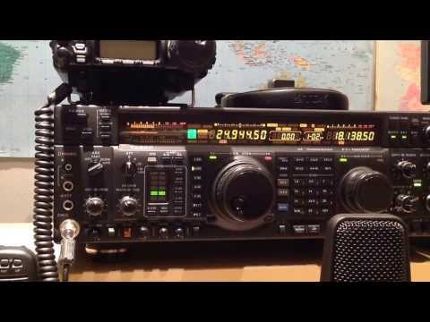 K5YG Bill in Southern Mississippi on 12m, great signal received on Yaesu FT-1000MP during huge storm