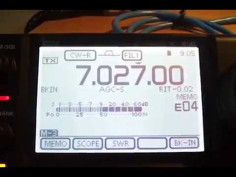 ICOM ic 7100 with remoterig