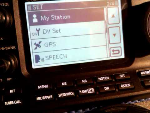 Using your Icom IC-7100 on Dstar (Part2) Setting the Transmit Timer