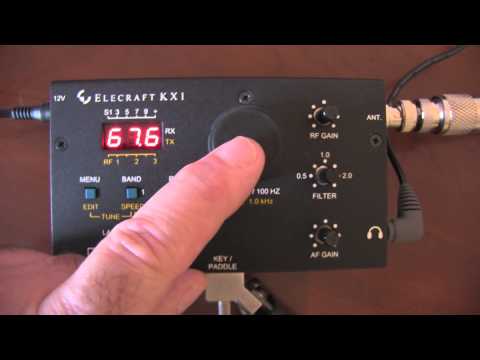 Elecraft KX1 Demonstration