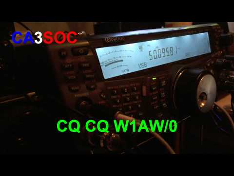CA3SOC W1AW/0 CW 6 meter 50 mhz Kenwood TS-2000