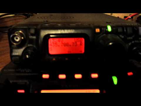 Yaesu FT-817 listening to FO-29 beacon below 1.5 degrees