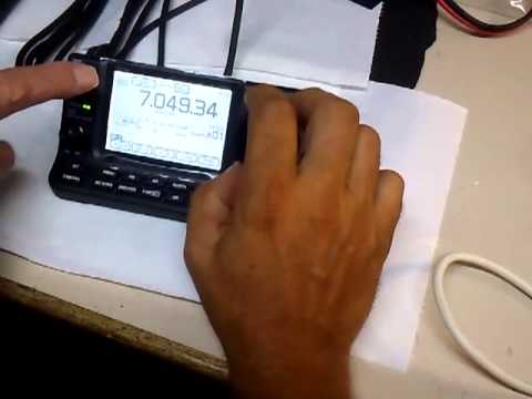 ICOM IC 7100 first start