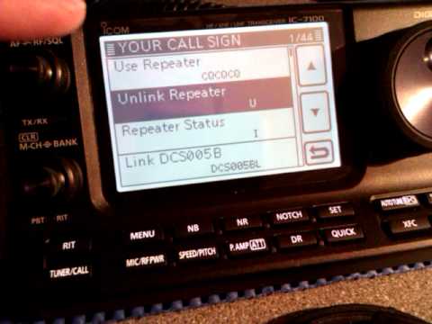 Using your Icom IC-7100 on Dstar (Part6) Return to CQCQCQ