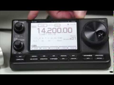 Demonstration of the NEW Icom IC 7100