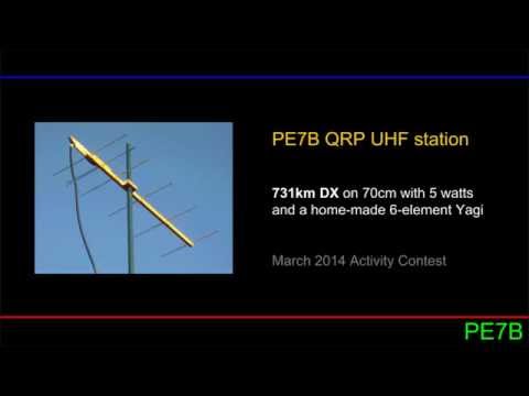 432MHz QRP DX: 731km with 5W and a WA5VJB Yagi