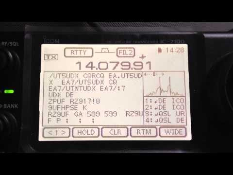 Icom IC-7100 RTTY