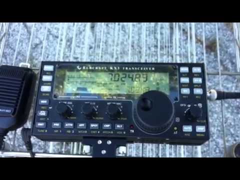 Use Elecraft KX3 or any other rig audibly tune the Alpha Loop