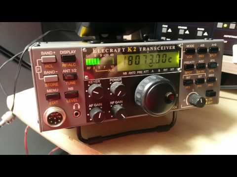 Amazing RX on Elecraft K2 on EB1TR