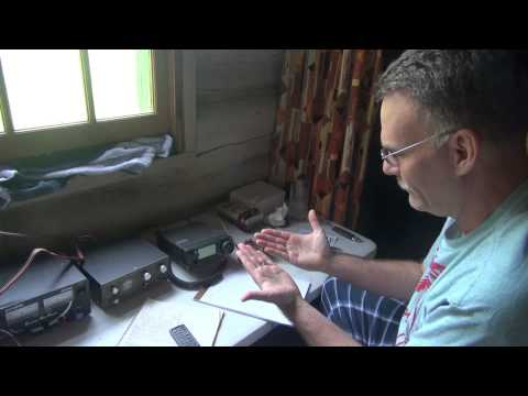 N6tlu QSO Drummond Island field battery operation QRP Ham Radio