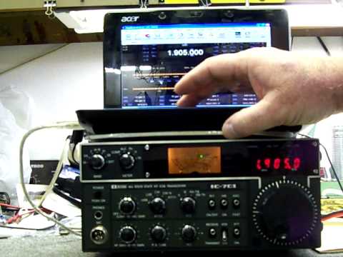 Using the Icom IC-701 with Ham Radio Deluxe