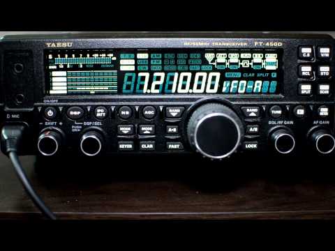 Yaesu FT-450D: Using the Internal Automatic Tuner