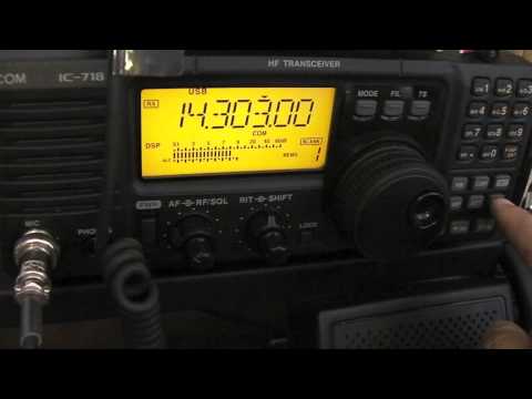 Using The LDG IT 100 Auto Antenna Tuner With The ICOM 718 Ham Radio