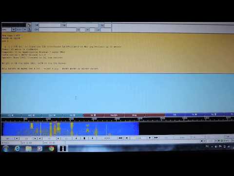 21070kHz,Ham Radio,PSK-31. FLDIGI. ICOM IC R8500