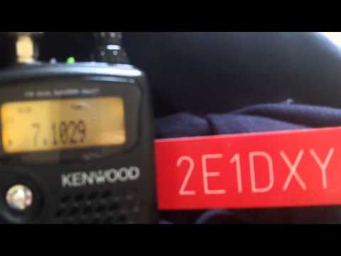 Kenwood TH-F7 rx on 7mhz lsb 40m band