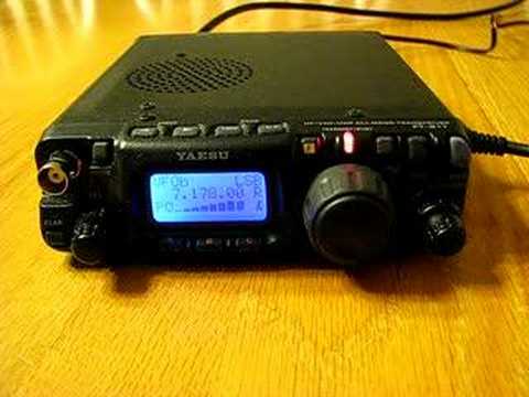 FT-817 QRP DX QSO Ontario Canada to Cuba Yaesu FT817