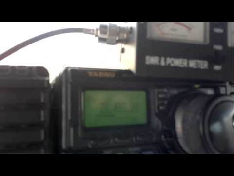 YAESU FT 897 с автомобиля Белгород -  Кемерово ( ~ 3200 км)