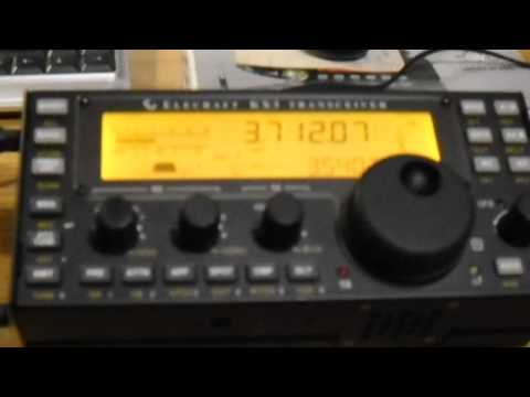 My Elecraft KX3 on 3,7MHz band