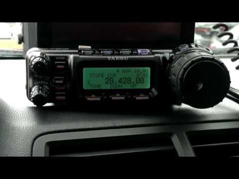 Yaesu Ft-857d Hemi mobile, Who say Ham Radio needs to be geeky?