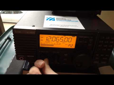 Icom R75 Receiver thoughts and Radio Australia on 25 M