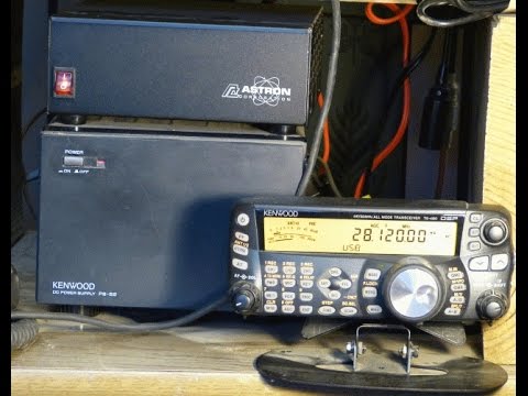 Amateur Radio Station AB3BO with a Kenwood TS-480HX