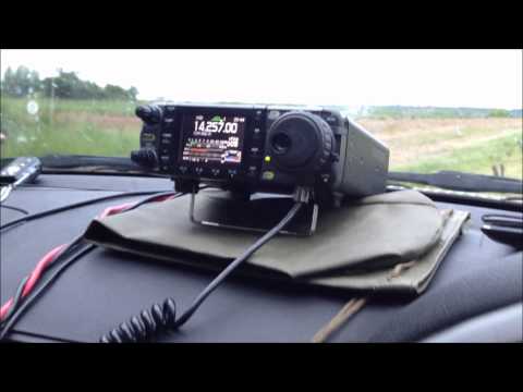 Portable QRO HF radio