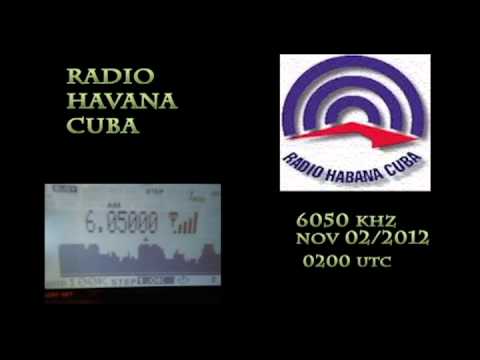 Radio Havana Cuba 6050 khz 1