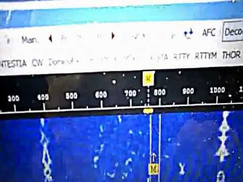 PSK31 (Binary) demo using Ham Radio Deluxe DM780 software