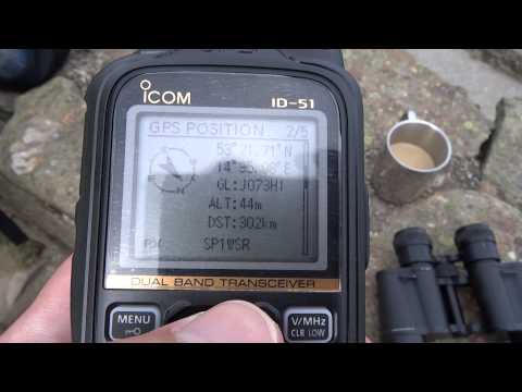 ICOM ID51 Limited Edition & Sniezka mountain 1602m