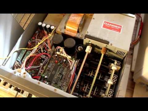 Electrical Danger: Listening to a Kenwood TS-530s HF transceiver with the cover removed