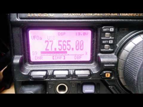 Yaesu FT-897 en 11 metros USB