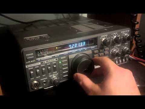 My ham radio I got for Christmas ... Kenwood ts430