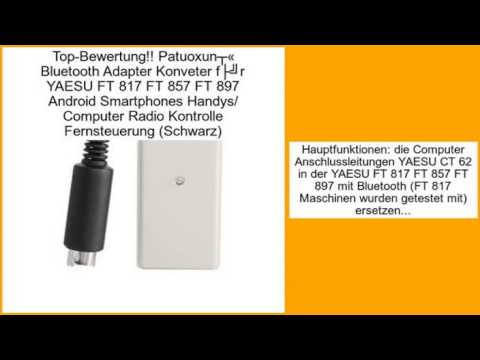 Patuoxun® Bluetooth Adapter Konveter für YAESU FT 817 FT 857 FT 897 Android Smart
