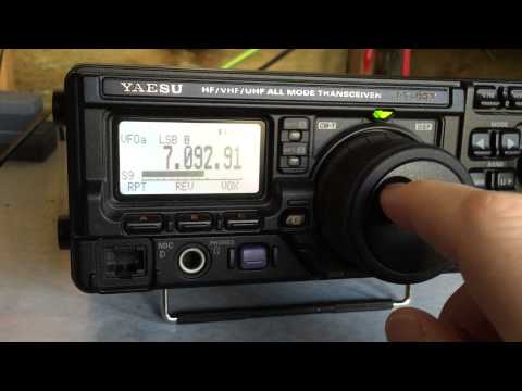 Yaesu FT-897 Tuning 40m