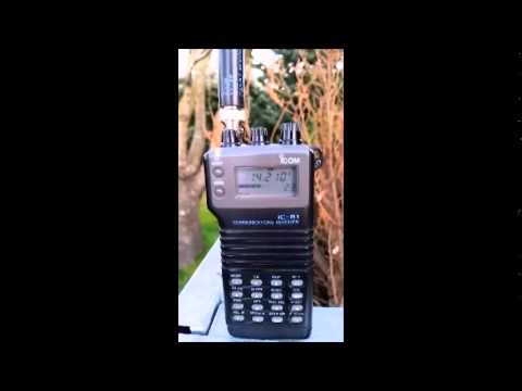 Icom IC R1 SSB demo 3