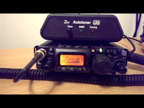 Listening to G0KXV on 40m SSB from Yaesu FT-817ND