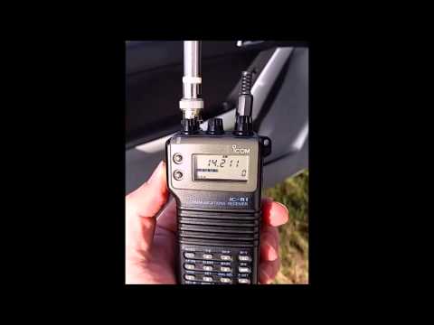 Icom IC R1 SSB demo 2