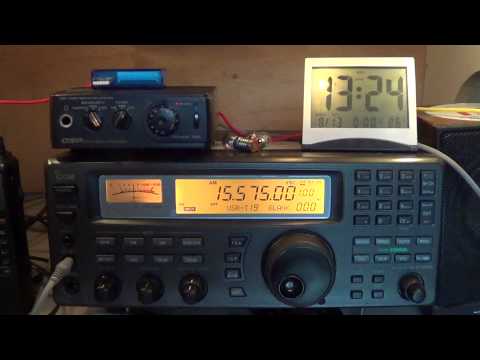 KBS World Radio on Icom IC R8500