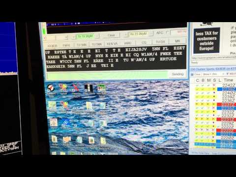 Elecraft P3 and MRP40 QSO