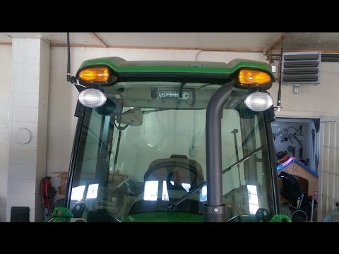 Ham Radio install in John Deere 3520