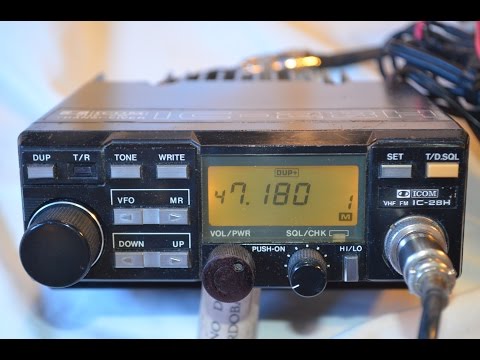 Base VHF Icom ic28h