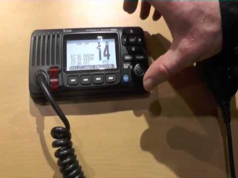 Introducing the Icom IC-M423G & IC-M323G VHF/DSC radios at the London Boatshow 2015